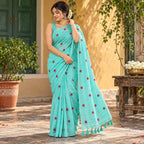 Mul Mul Cotton-KSV-13019-Mint Green