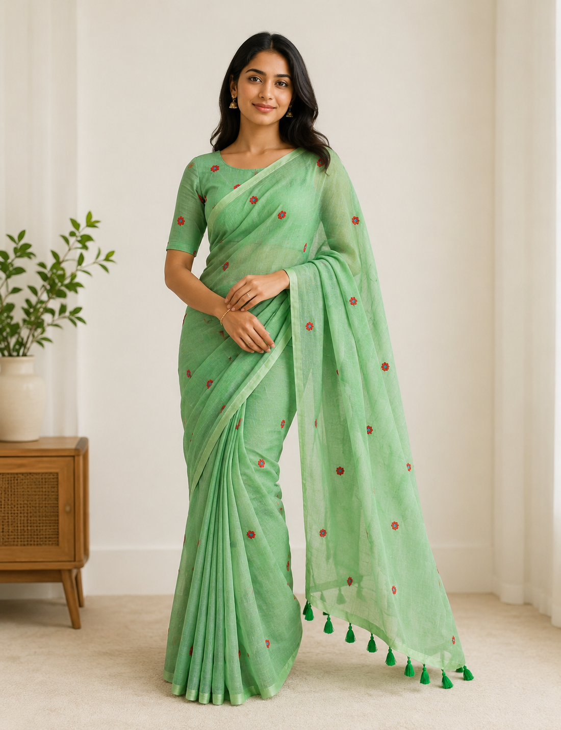 Mul Mul Cotton-KSV-13020-Green