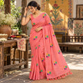 Mul Mul Cotton-KSV-13024-Peach