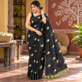 Mul Mul Cotton-KSV-13027-Black