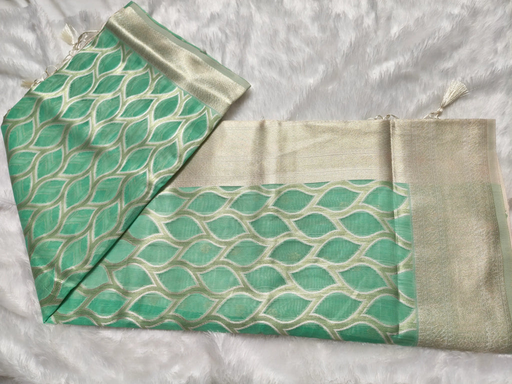 Nylon Cotton-KSV13033-Aqua Green