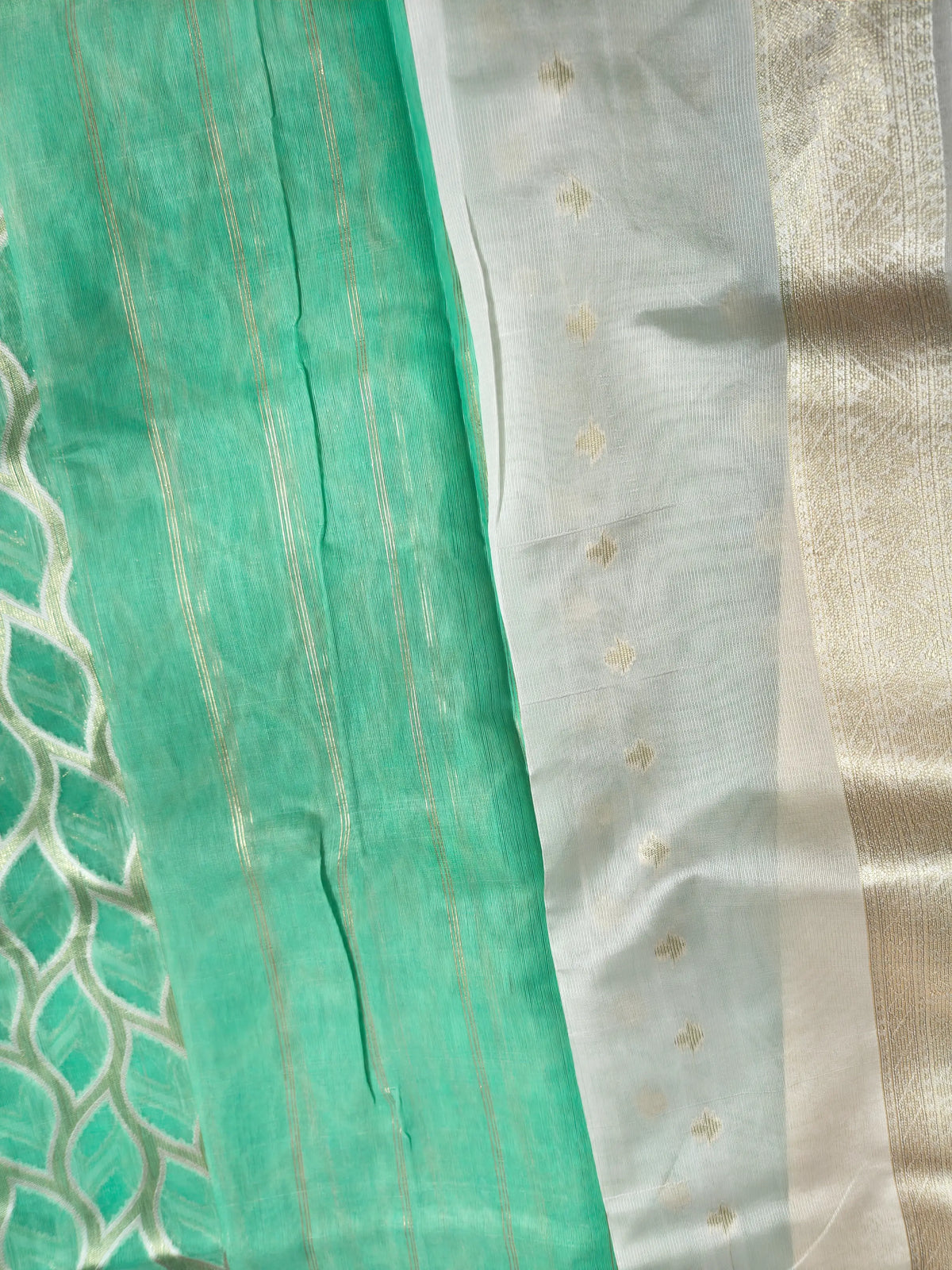 Nylon Cotton-KSV13033-Aqua Green