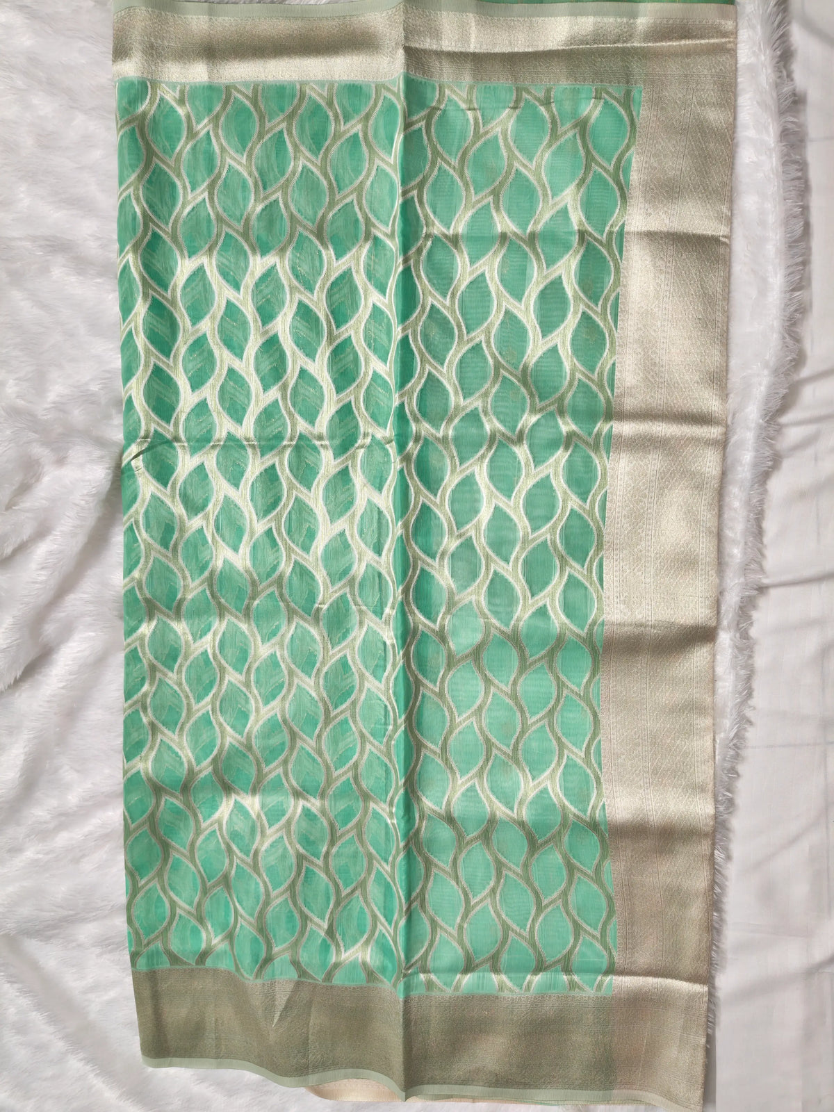 Nylon Cotton-KSV13033-Aqua Green