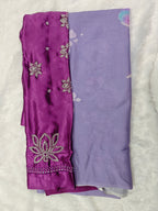 Crepe-KSV2003-Light Purple and Purple