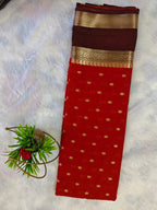 Mysore Crepe Silk-KSV2015-Rust