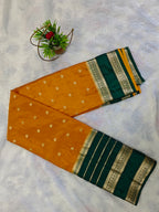Mysore Crepe Silk-KSV2016-Mustard
