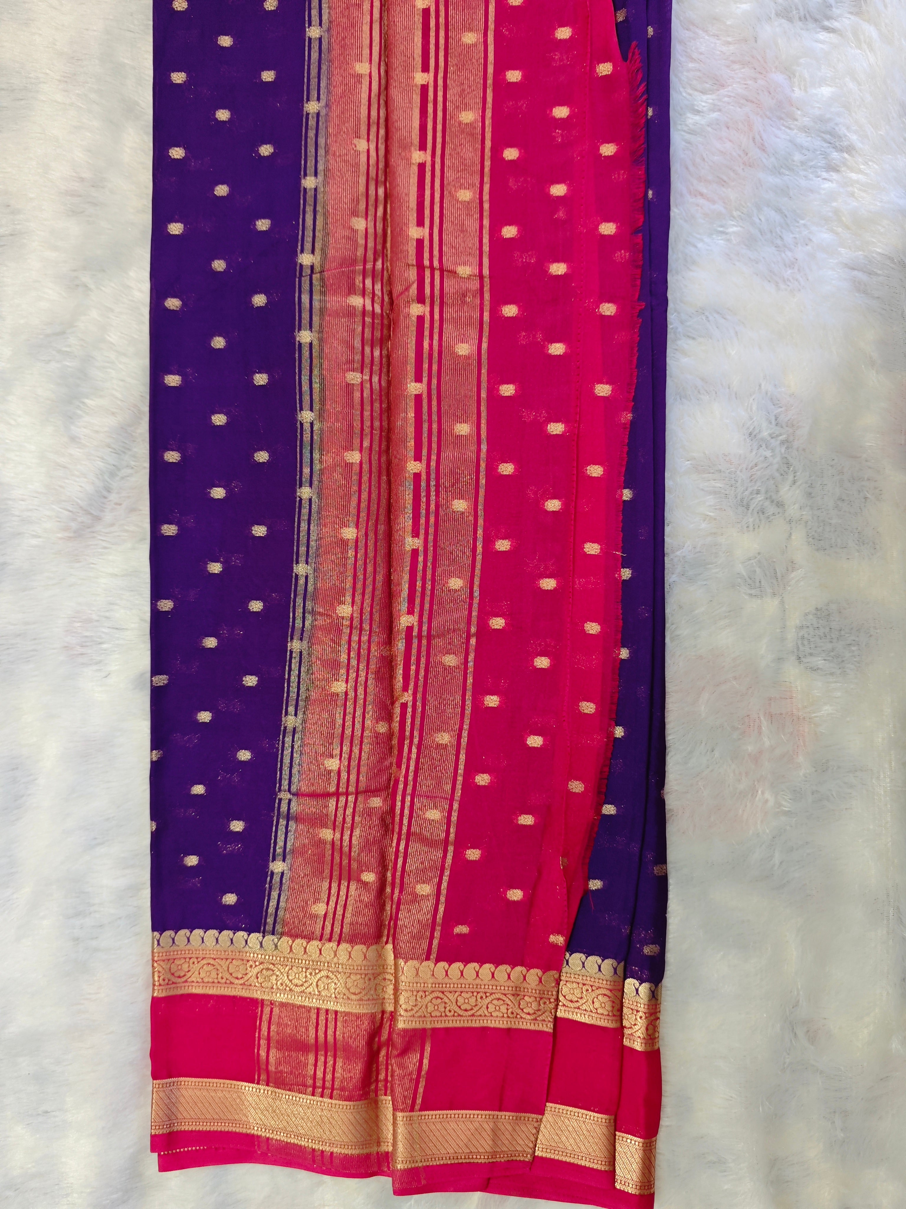 Mysore Crepe Silk-KSV2020-Violet