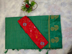 Mysore Crepe Silk-KSV2021-Turqoise