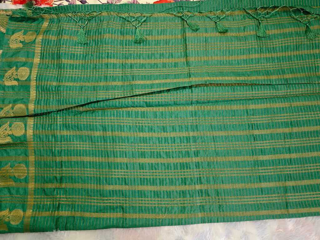 Mysore Crepe Silk-KSV2021-Turqoise