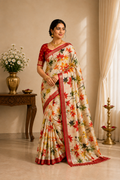 Mangalagiri Print-KSV8006-Rose and Red