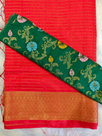 Mysore Crepe Silk-KSV2022-Red