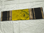 Mysore Crepe Silk-KSV2027-Yellow and Black