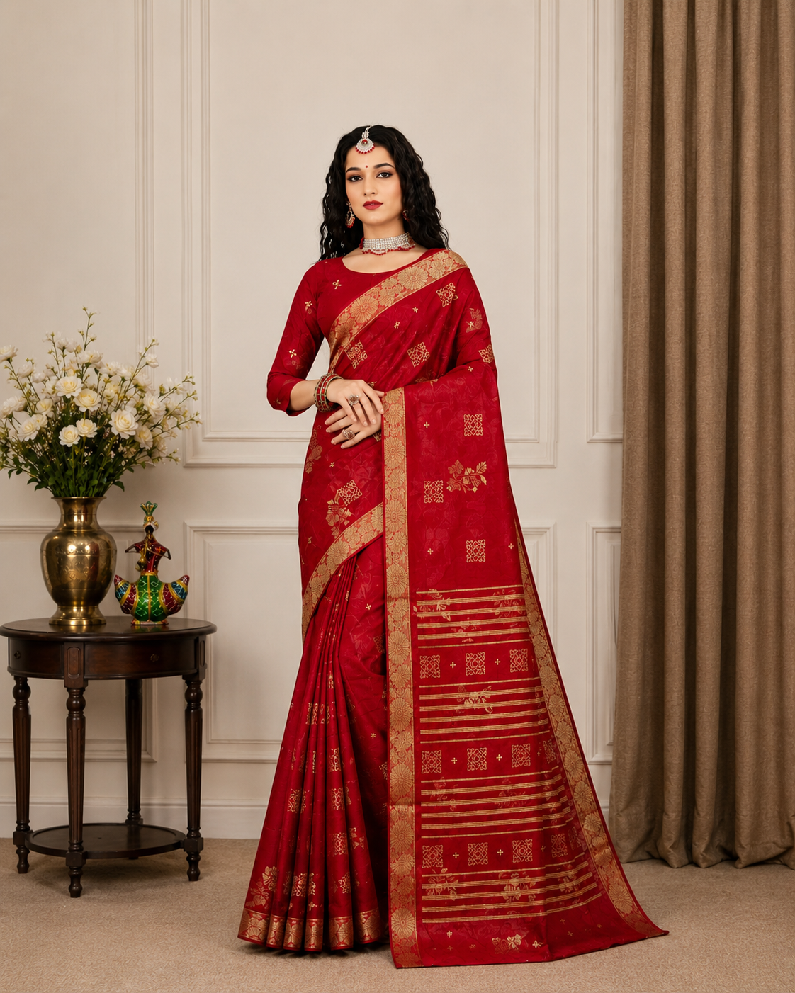 Georgette-KSV3002-Dark Pink