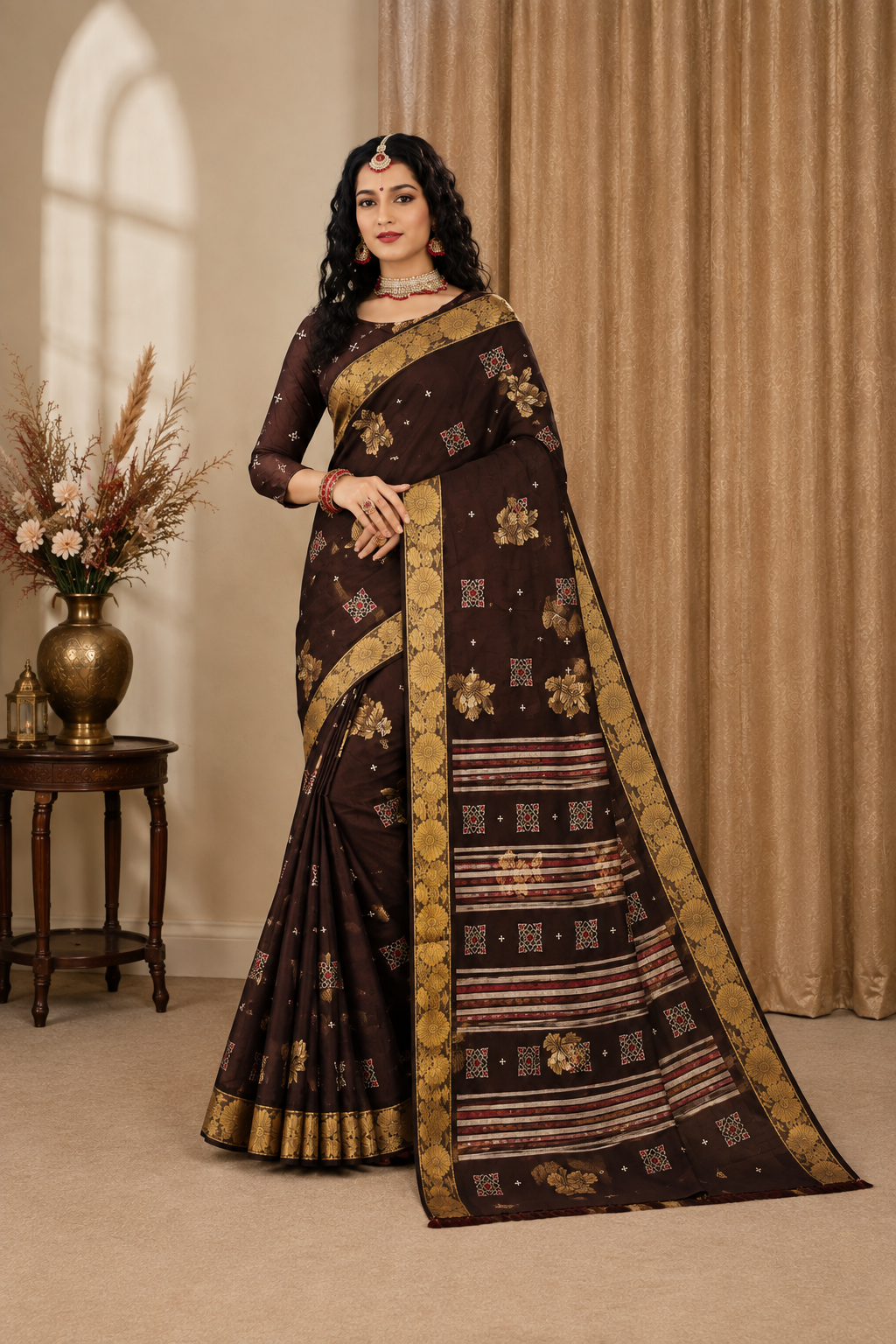 Georgette-KSV3004-Brown