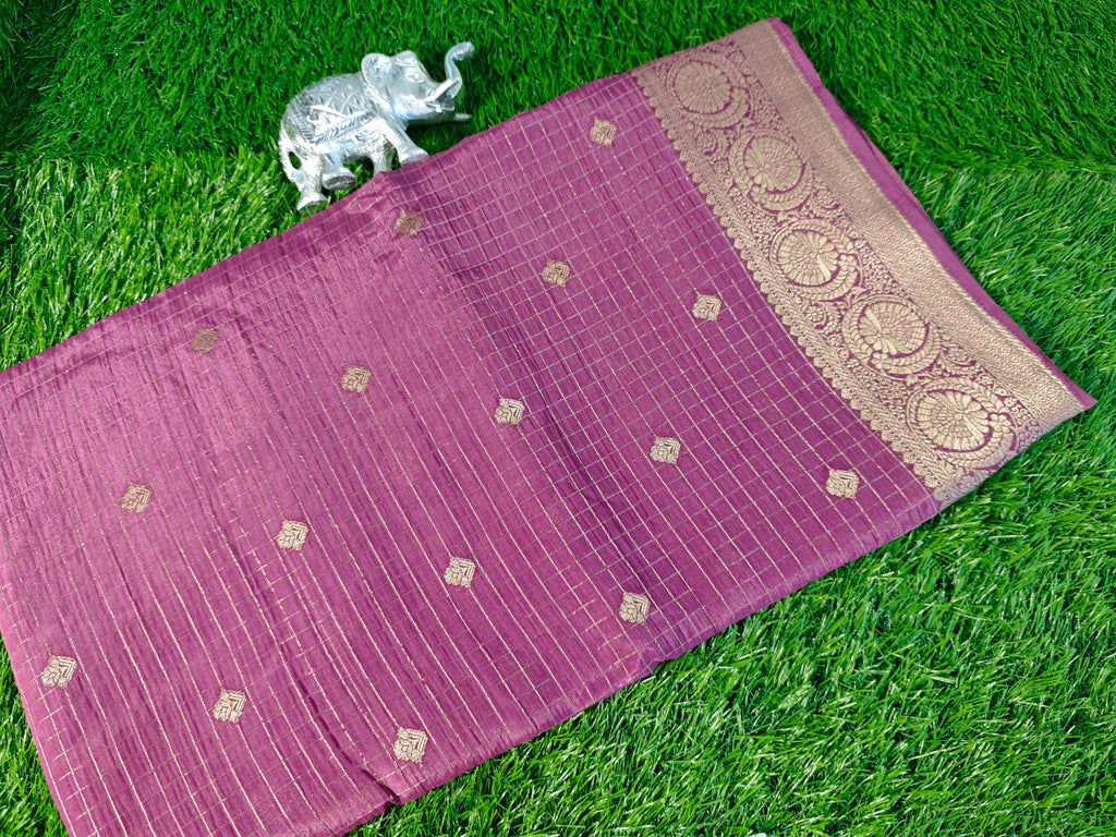 Georgette-KSV3005-Plum Purple