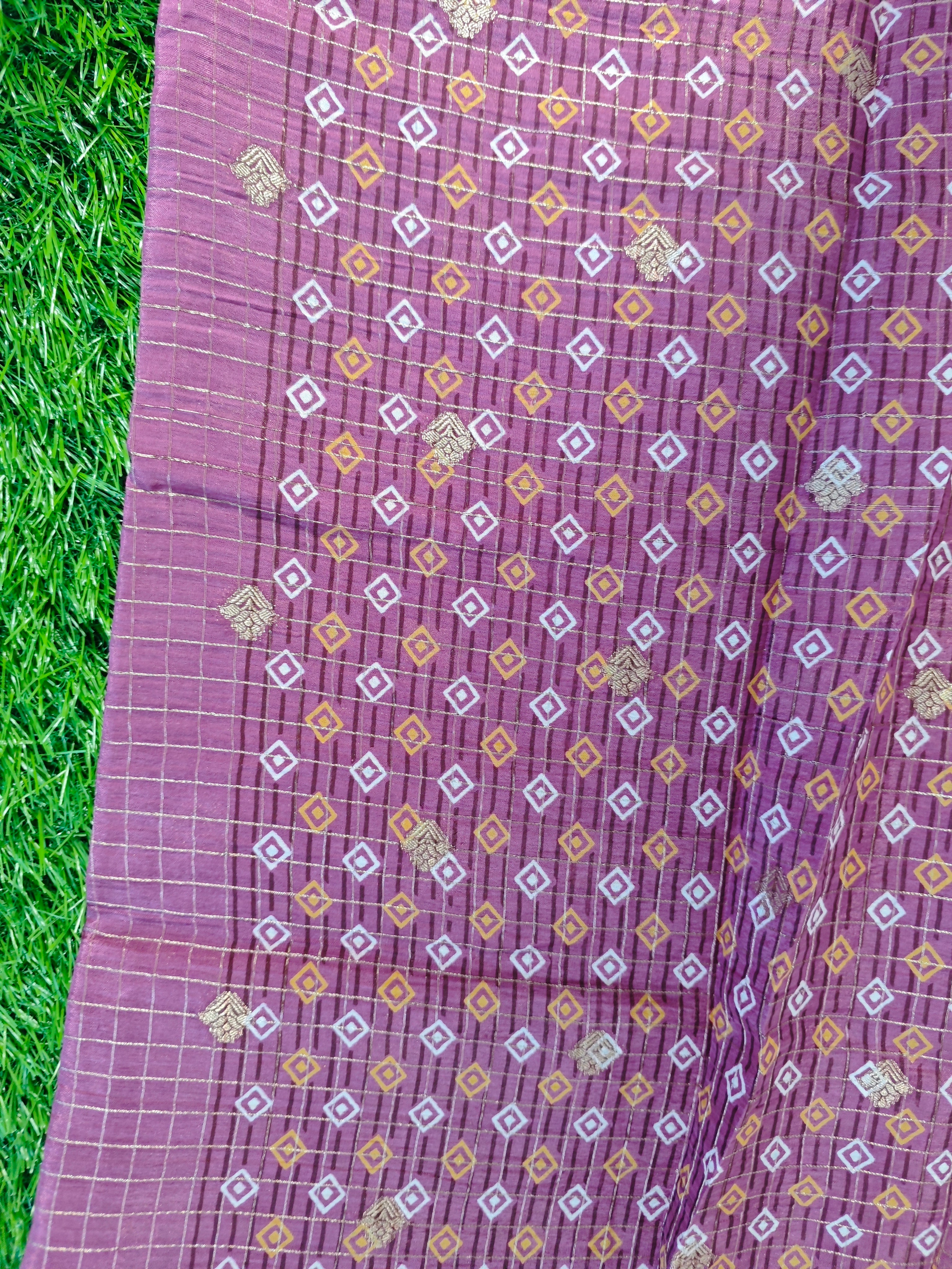 Georgette-KSV3005-Plum Purple