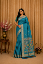 Georgette-KSV3007-Blue