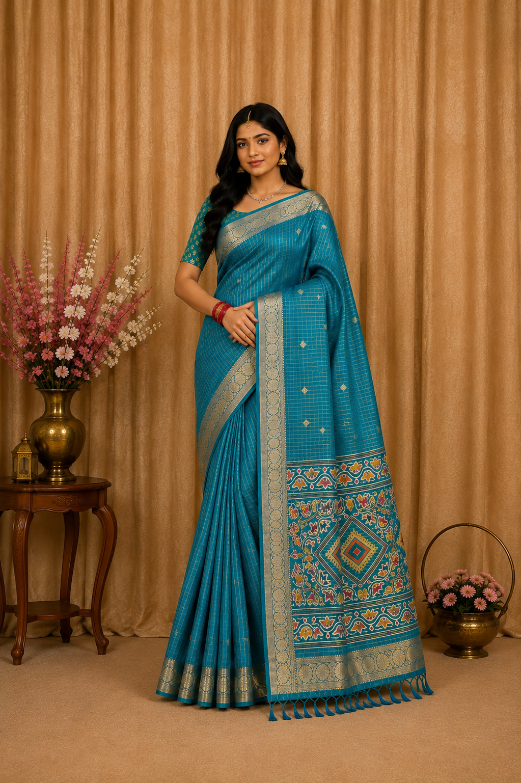Georgette-KSV3007-Blue