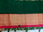 Georgette Double Zari-KSV3009-Green