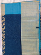 Georgette Double Zari-KSV3010-Blue