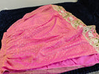 Half Sarees-KSV4002-Deep Rose and Blue