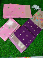 Silk kota-KSV4005-Pink and Violet