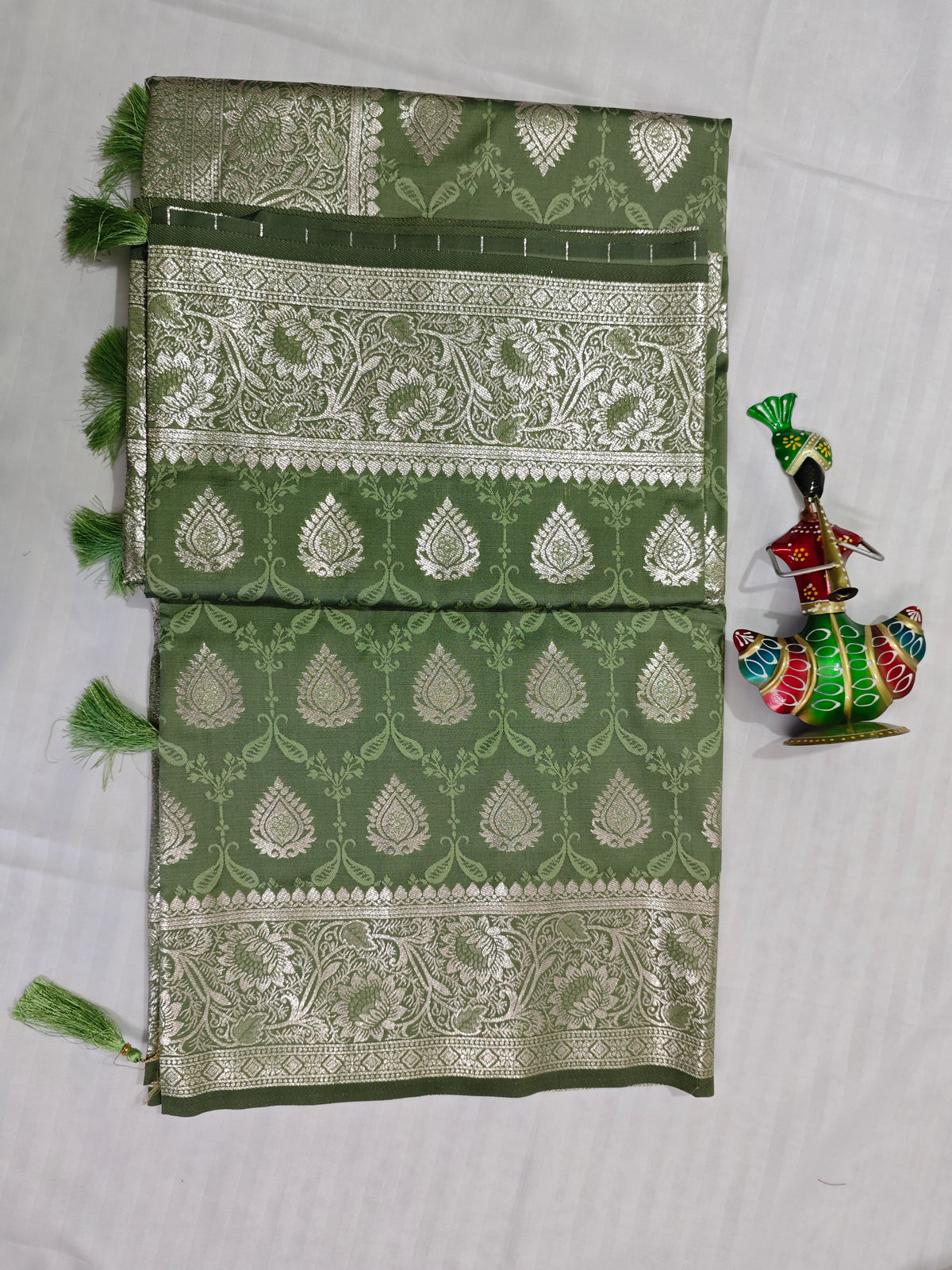 Ginny Silk-KSV5002-Pista Green