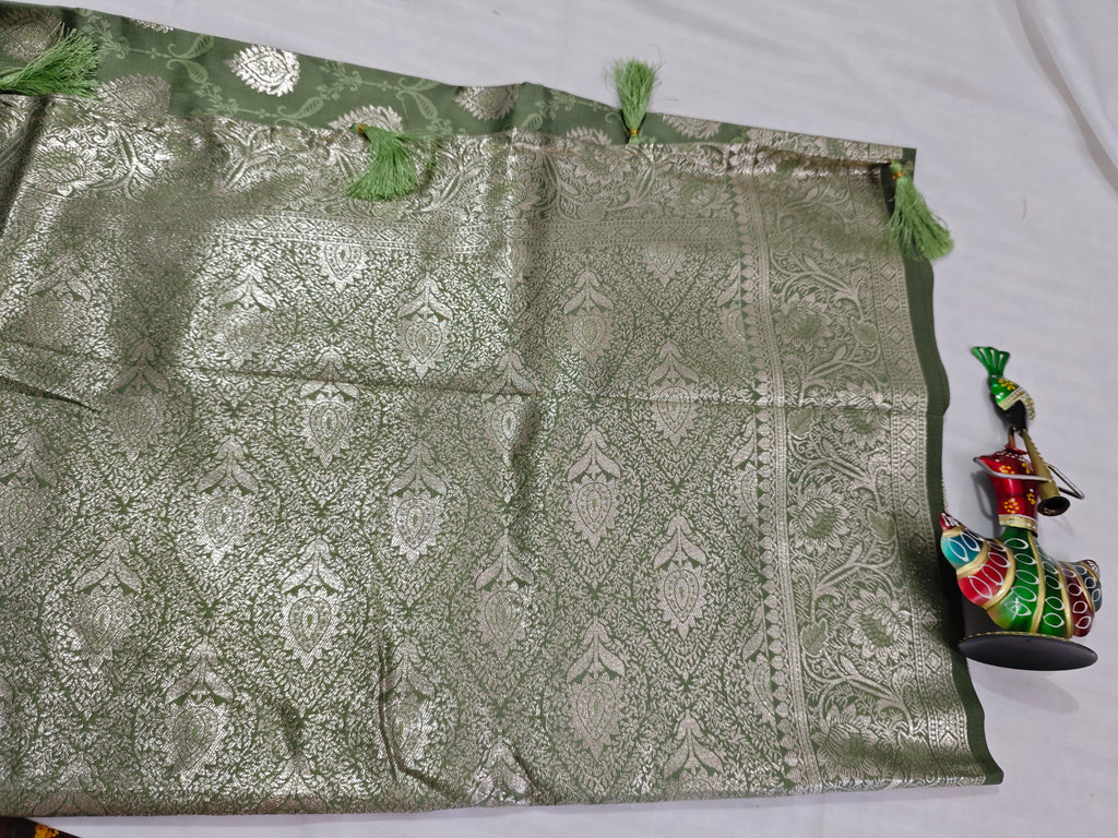 Ginny Silk-KSV5002-Pista Green
