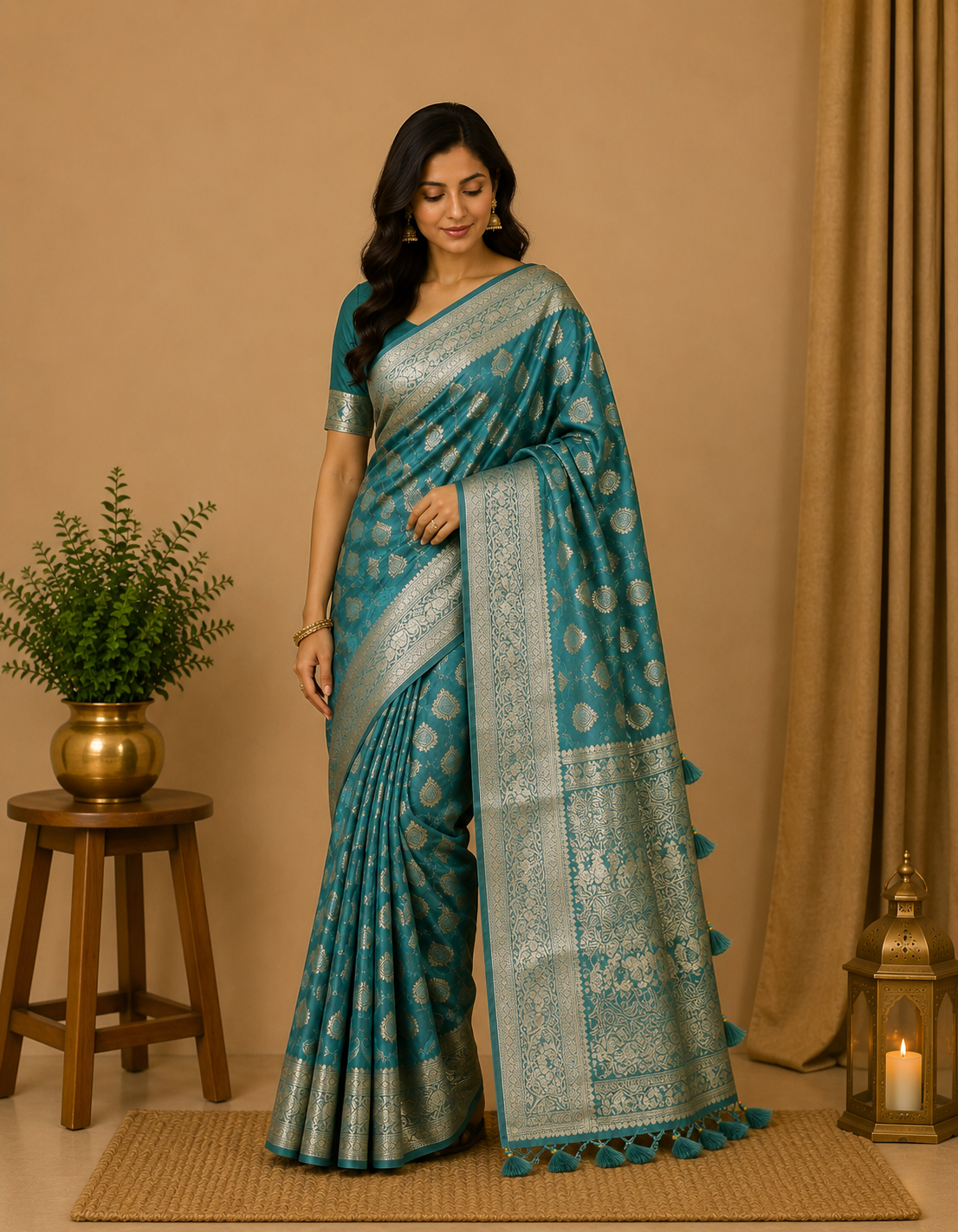 Ginny Silk-KSV5004-Blue
