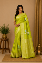 Soft Silk-KSV5005-Parrot Green