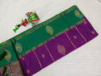Soft Silk-KSV5012-Violet and Green