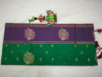 Soft Silk-KSV5013-Green and Violet