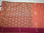 Soft Silk-KSV5015-Rust Orange and Magenta Pink