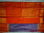 Semi Gadwal-KSV5021-Lilac and Orange