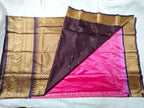 Semi Gadwal-KSV5022-Pink and Brown