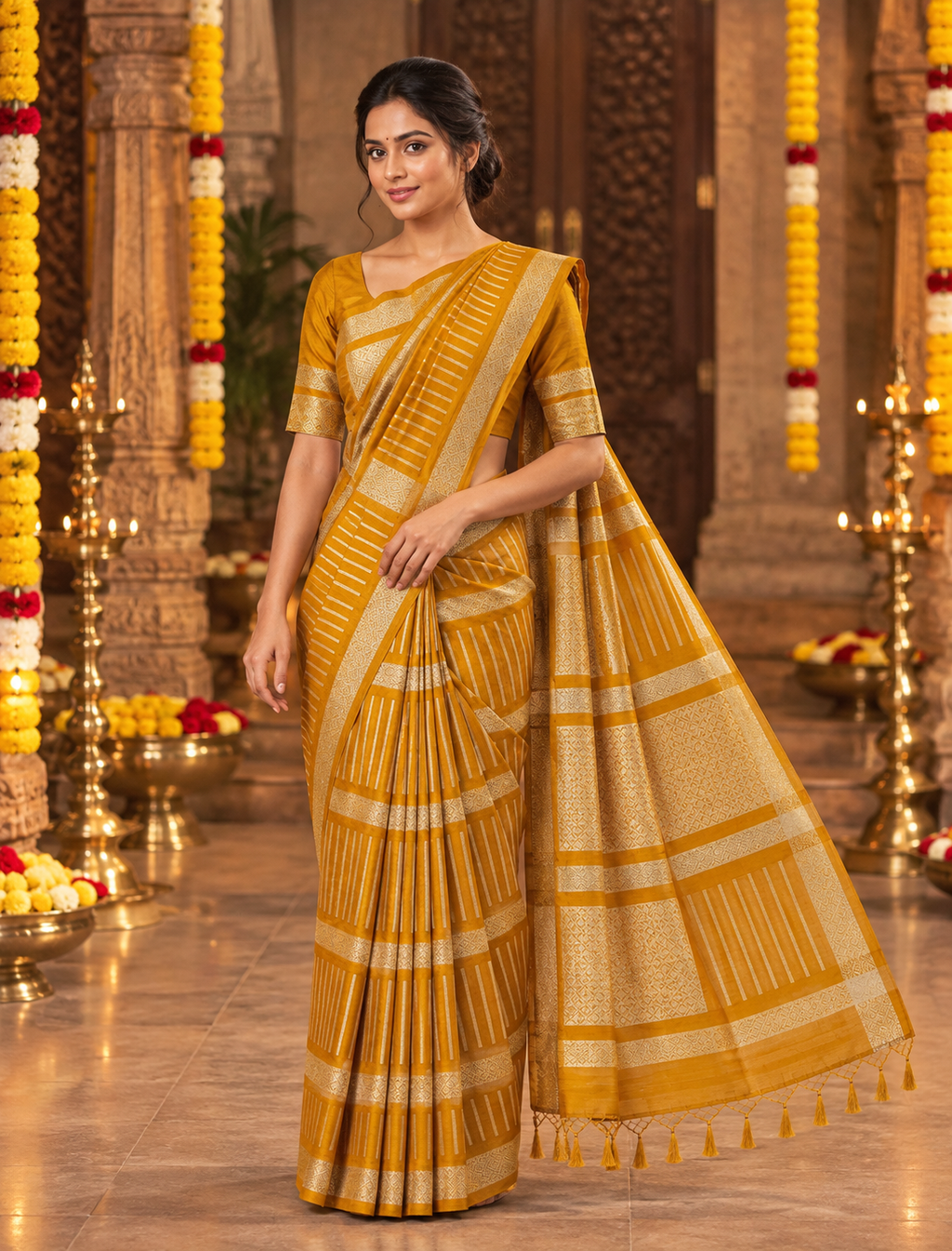 Mashru Crep Silk-KSV5031-Mustred