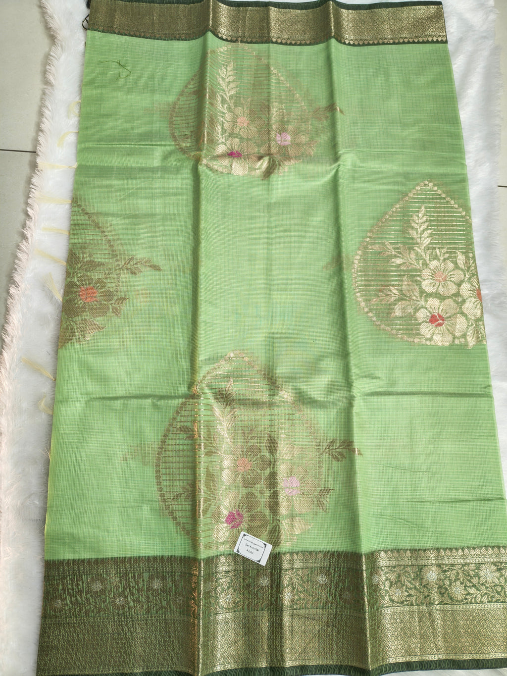 Zari kota silk-KSV5038-Light Green