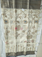 Zari kota silk-KSV5039-Cream