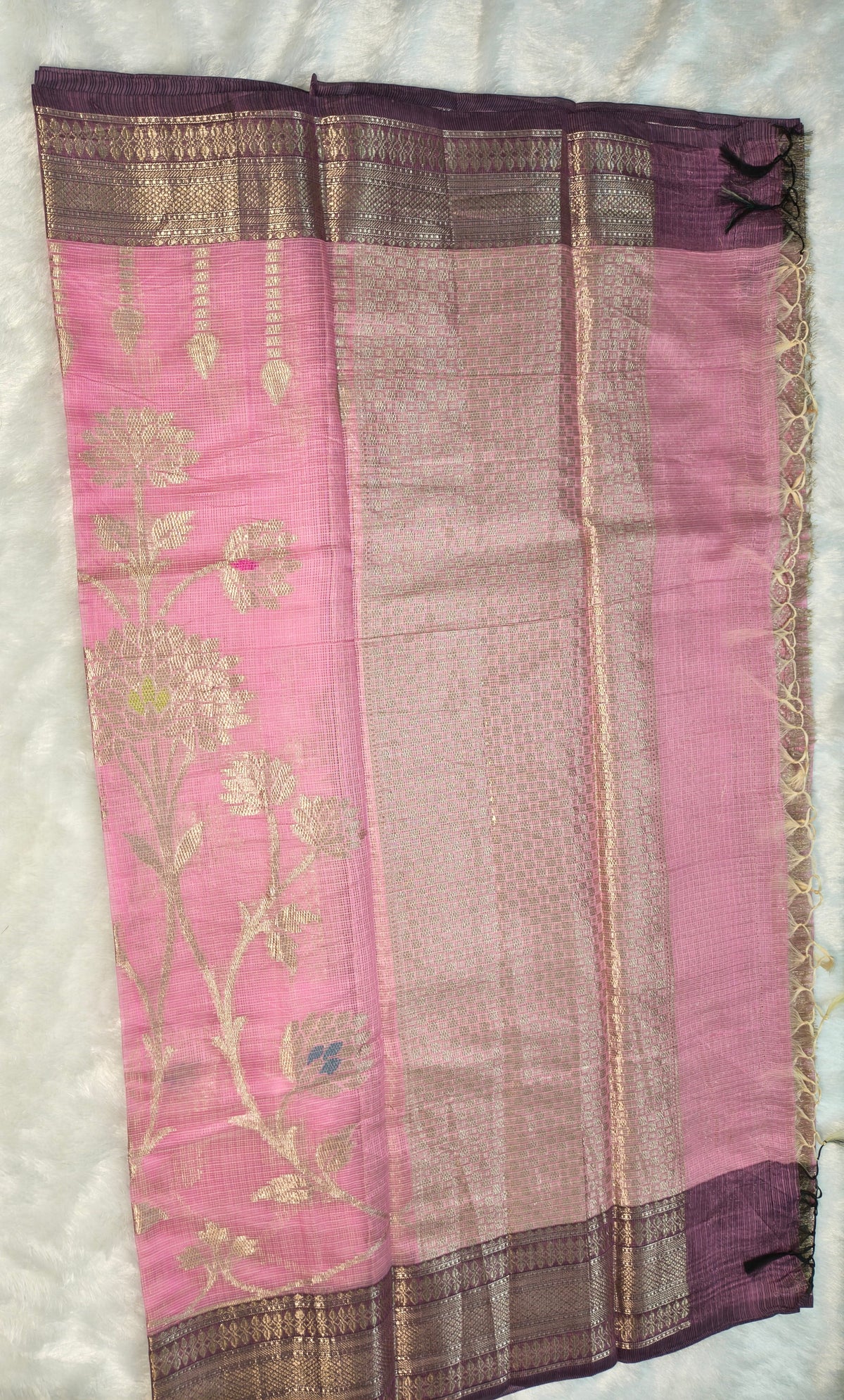 Zari kota silk-KSV5040-Pastel Pink