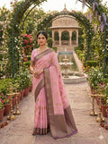 Zari kota silk-KSV5040-Pastel Pink