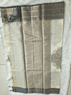 Zari kota silk-KSV5041-Cream
