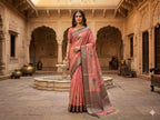 Zari kota silk-KSV5042-Peach