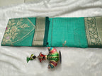 Zari kota silk-KSV5043-Sea Green
