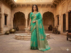 Zari kota silk-KSV5043-Sea Green
