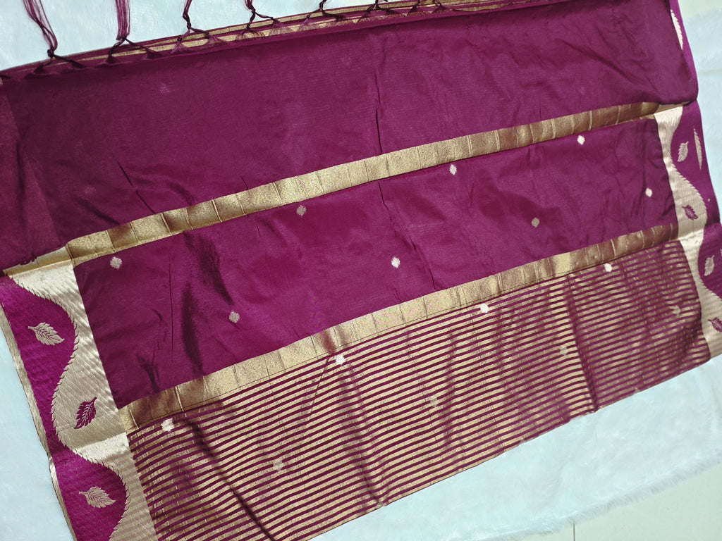 Dupion Crep Silk-KSV5051-Wine