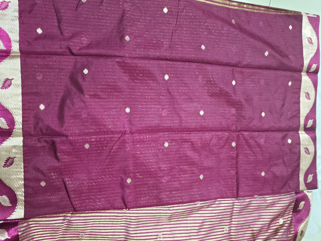 Dupion Crep Silk-KSV5051-Wine