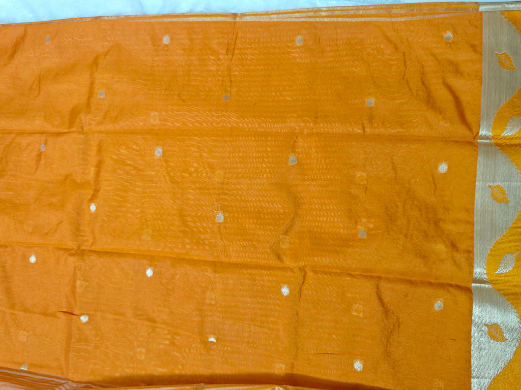 Dupion Crep Silk-KSV5052-Mustard