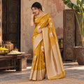 Green Mango Silk-KSV5056-Mustard