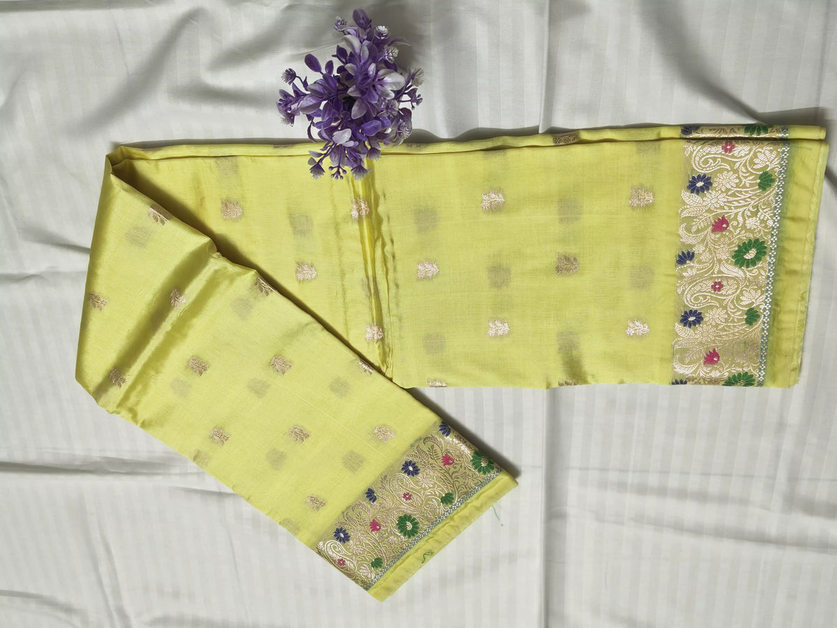 Chiniya Silk-KSV5063-Yellow