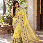 Chiniya Silk-KSV5063-Yellow